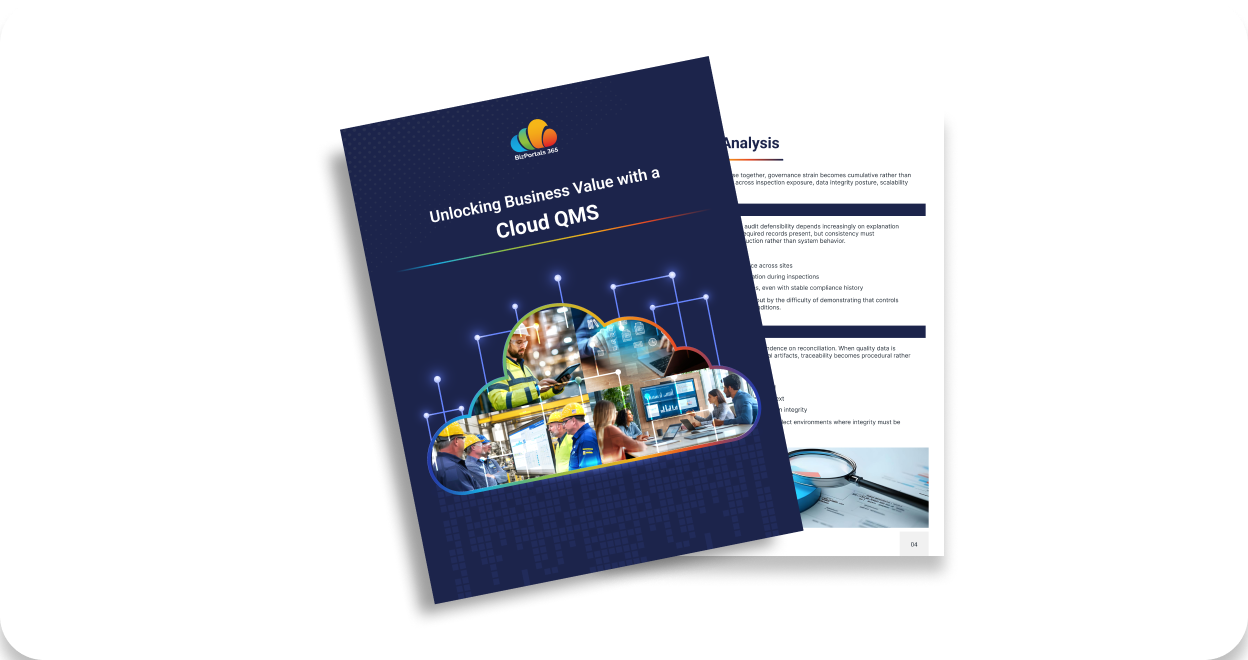 Unlocking Business Value with a Cloud QMS