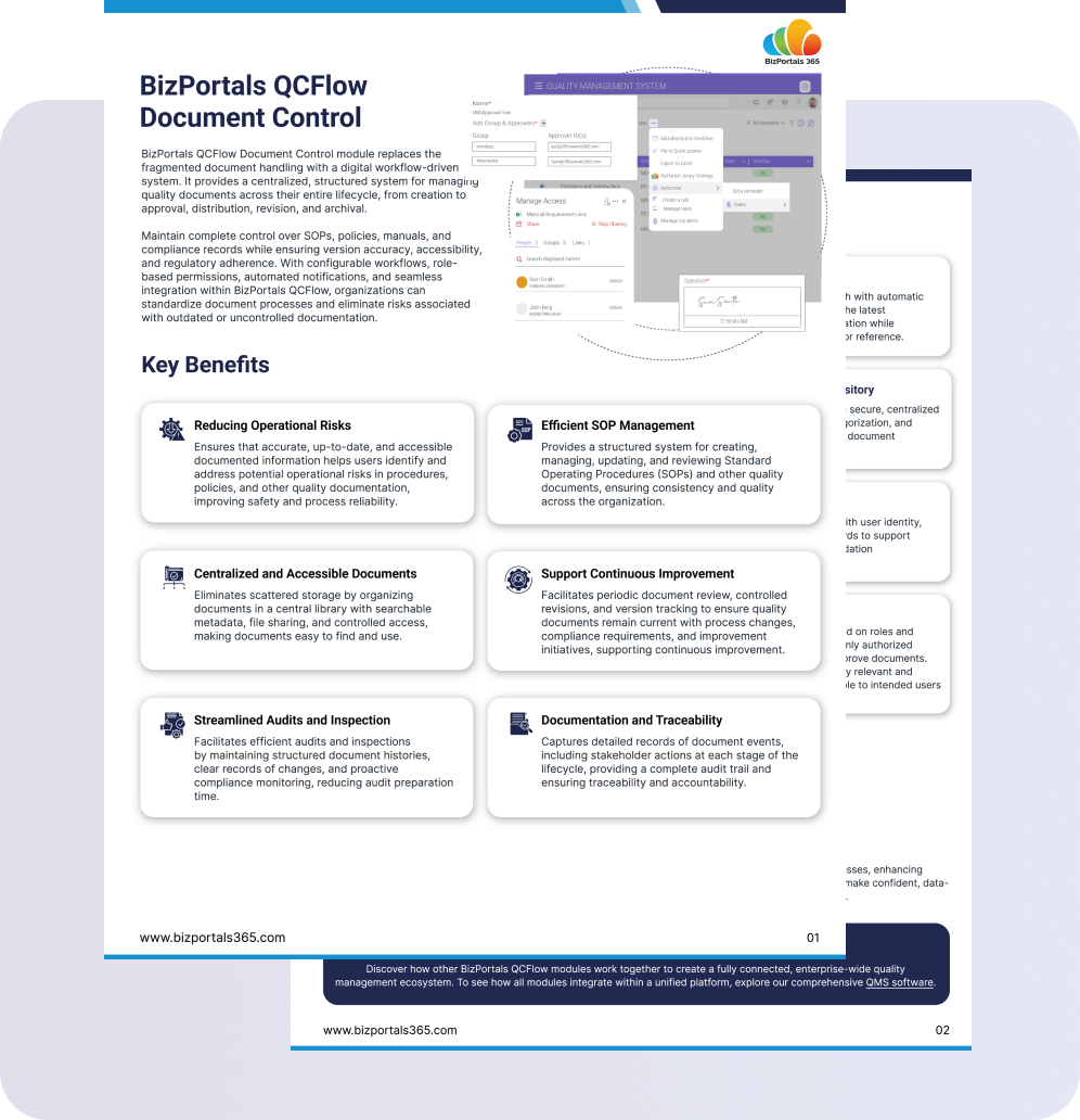 Document Control Module