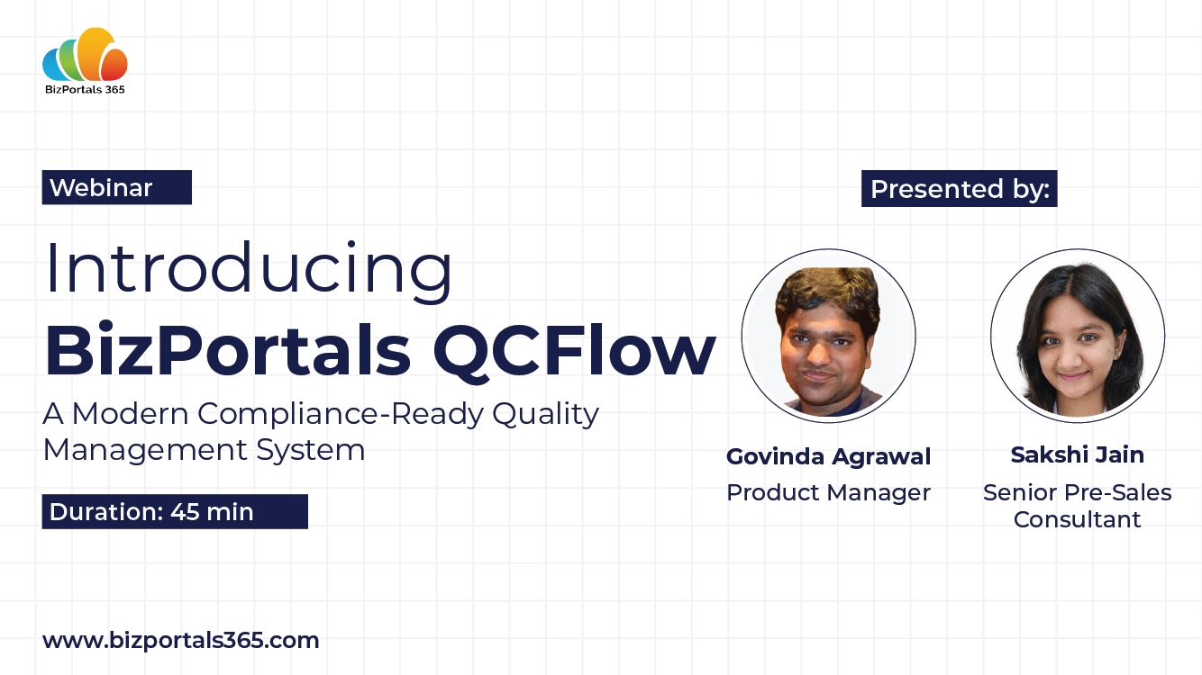 Introducing BizPortals QCFlow – A Modern Compliance-Ready QMS