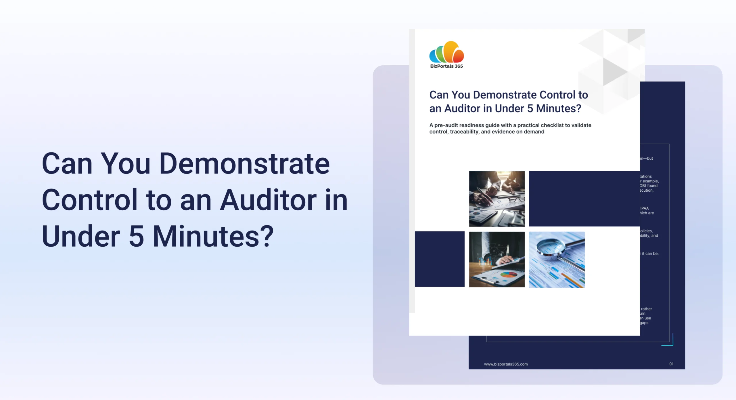 Can You Demonstrate Control to an Auditor