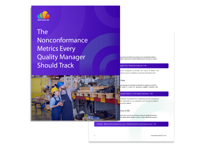 The Nonconformance Metrics Every Quality Manager Should Track