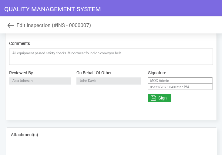 Audit-Ready E-Sign Process