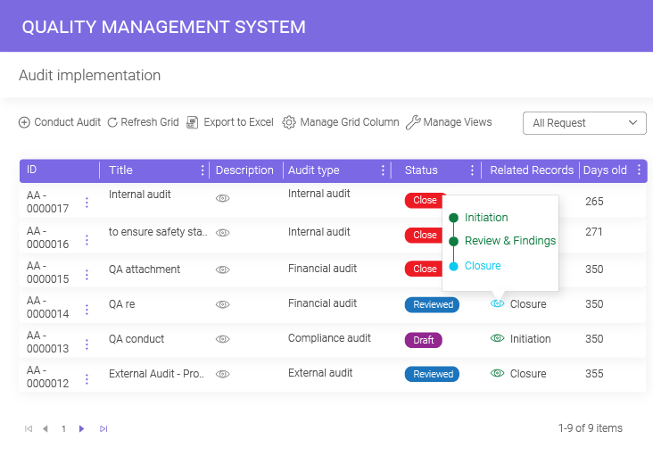 Automated Audit Workflow