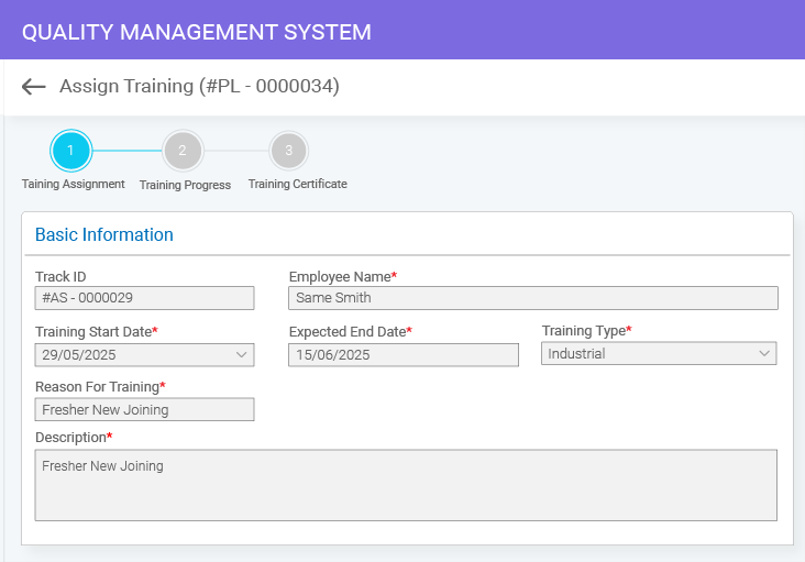 Automated Training Workflows