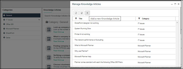 Create a KB Article