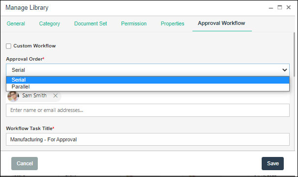 Serial Parallel Workflow