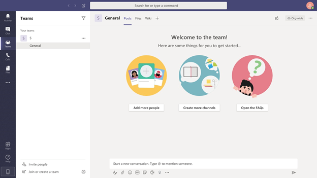 Set up video conferencing in Microsoft Teams