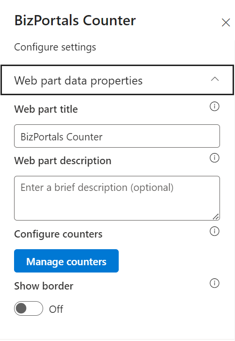 bizportal counter