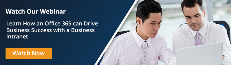 Drive Business Success with a Business Intranet on Microsoft Office 365