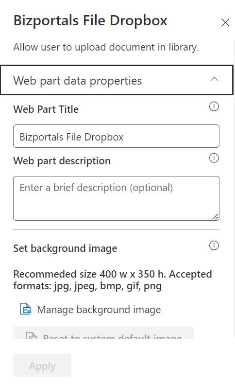 bizportal file dropbox