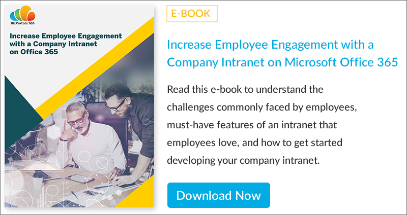 Increase Employee Engagement with a Company Intranet on Microsoft Office 365