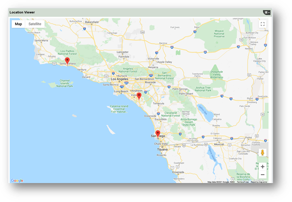 Locations Viewer Feature